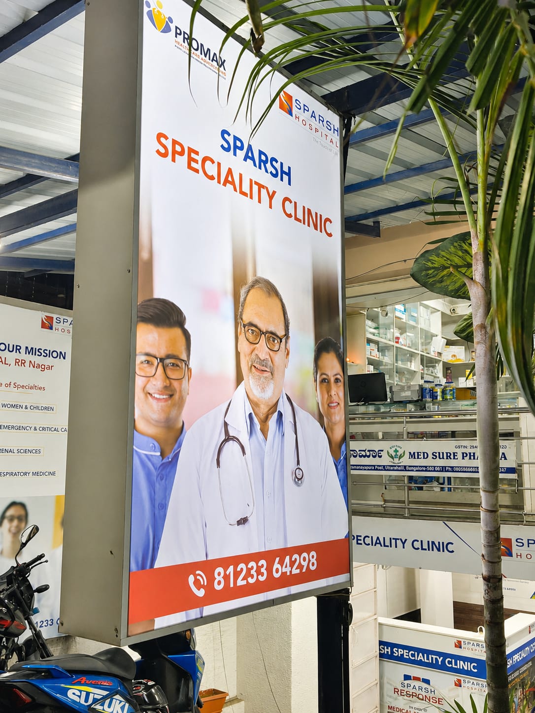 PROMAX x Sparsh - Speciality Clinic Signboard